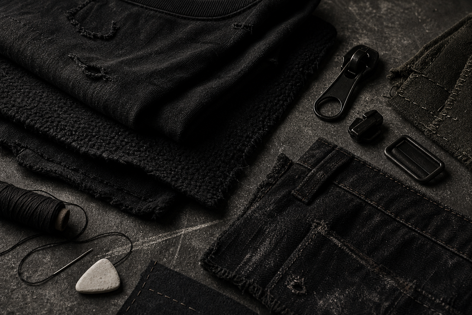 CH0ZEN textile and hardware process still.