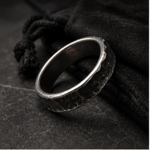 Black hardware and textile materials used for CH0ZEN accessories.